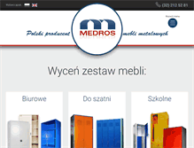 Tablet Screenshot of medros.pl